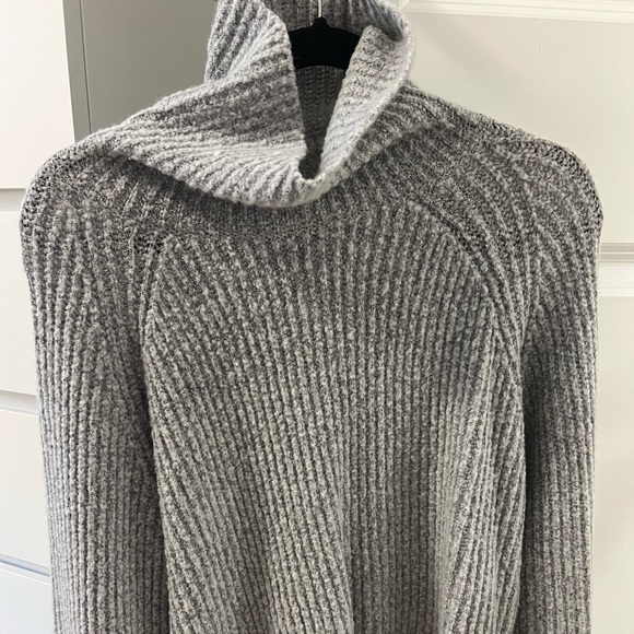 Garage grey turtleneck sweater, size medium - Picture 1 of 4